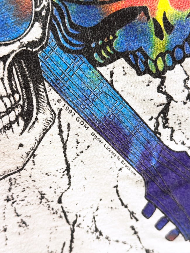 Grateful Dead 1992 SYF All Over Print T-Shirt - Size L