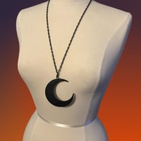Large Moon Necklaxce