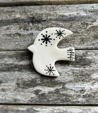 Image 13 of Ceramic Big Bird Brooch 