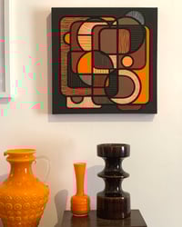 Image 1 of ‘Metaphysical Essence’ acrylic painting on canvas 40cm x 40cm