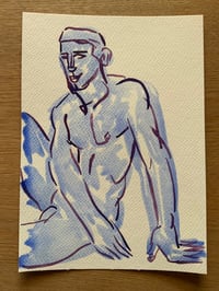 Image 1 of Watercolour ~ Blue Boys Series I