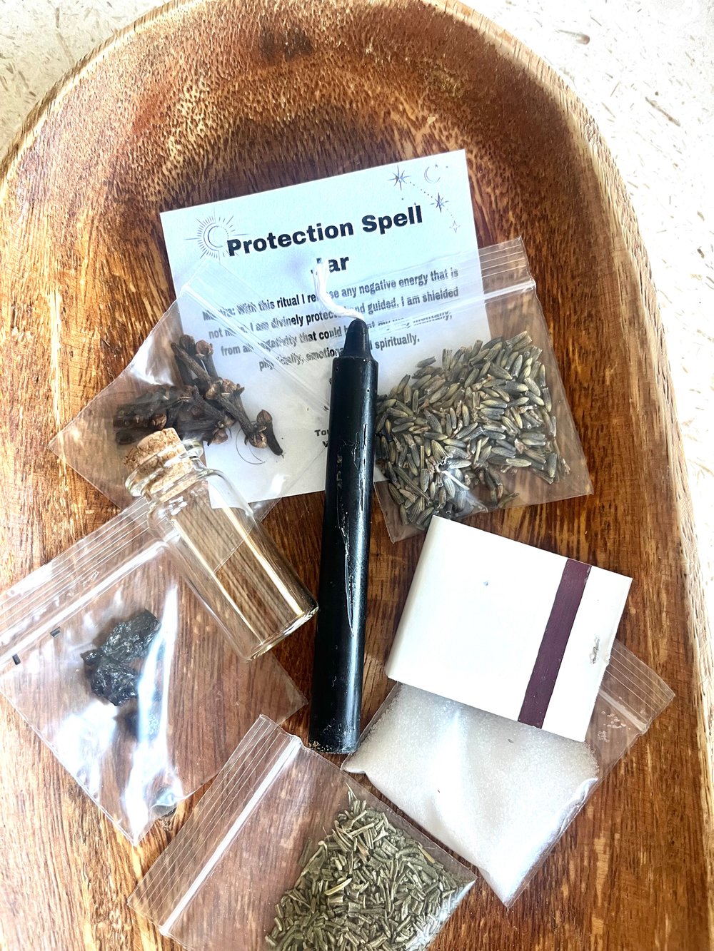 Image of Protection + Shield Spell Jar Kit 