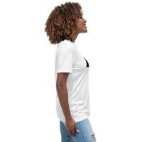 Image 4 of Women's Lion Mentality(black logo) Relaxed T-Shirt