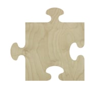 Image 3 of Custom Puzzle Piece Character Collage- Paint Sketch