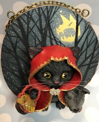 Image 4 of "Little Brave Red" Original sculpture 