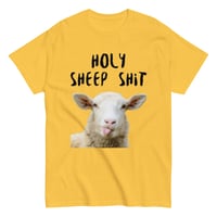 Image 1 of Unisex classic tee, Holy Sheep Shirt | Funny Sheep Humor Graphic Tee