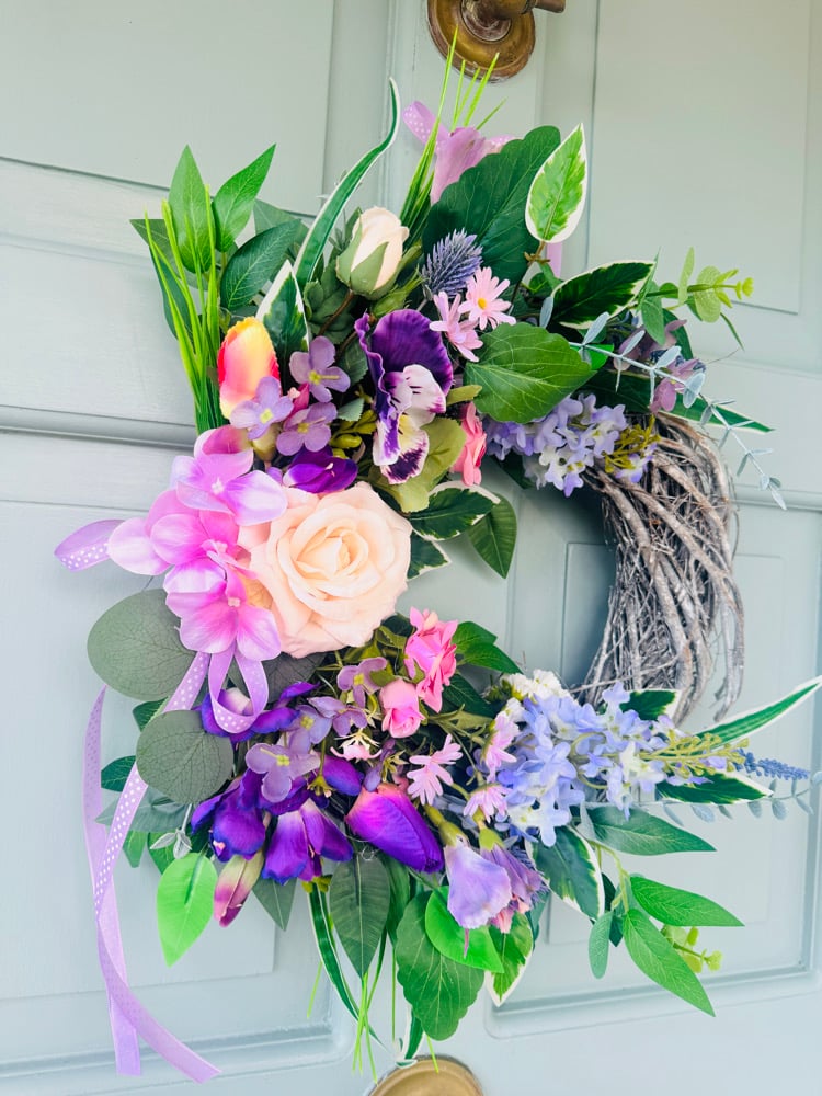 Image of 35cm Grey and Purple and Pinn 