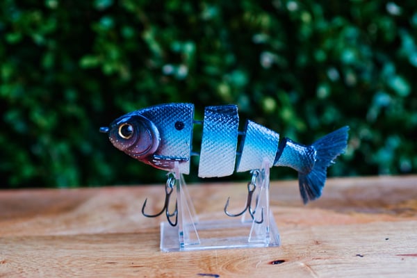 Image of Bull Shad — 5” — Blue Shad