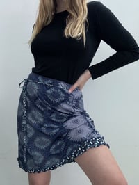 Image 1 of 00s blue skirt // 40