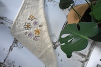 Image 12 of Embroidered Triangle Shawl - Handmade in Ireland