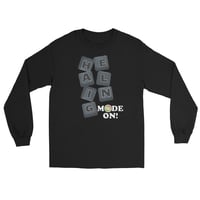 Image 3 of Men’s Long Sleeve HEALING MODE Shirt