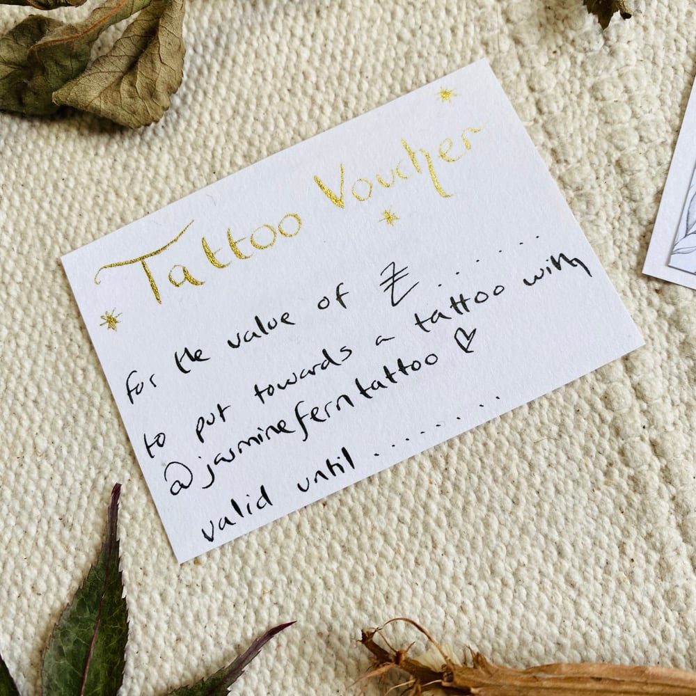 Image of Tattoo Vouchers
