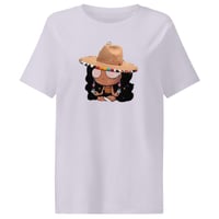 Image 6 of Logo Women’s organic ribbed neck t-shirt