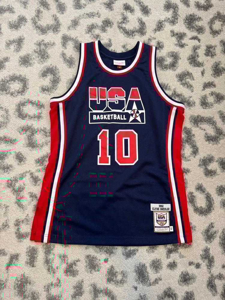Clyde Drexler 1992 Team USA Jersey