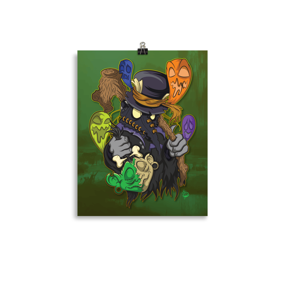 Plague Dr. of the Bayou Print