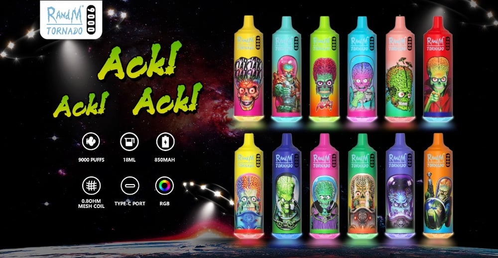 Image of RandM Tornado 9000 Puffs Disposable Vape 