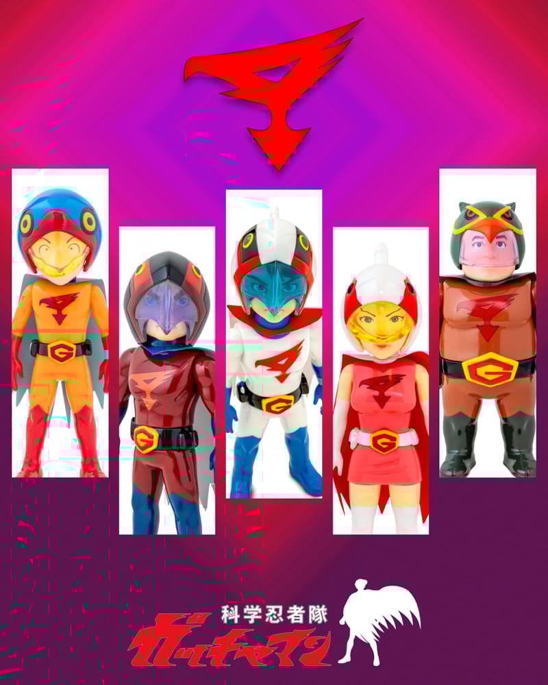 Image of Transformed GATCHAMAN G1 To G5 ( Price In USD , Order Will Require phone number Input )