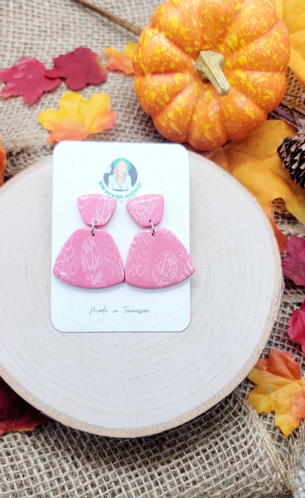 Image of Pink Spirit Earrings