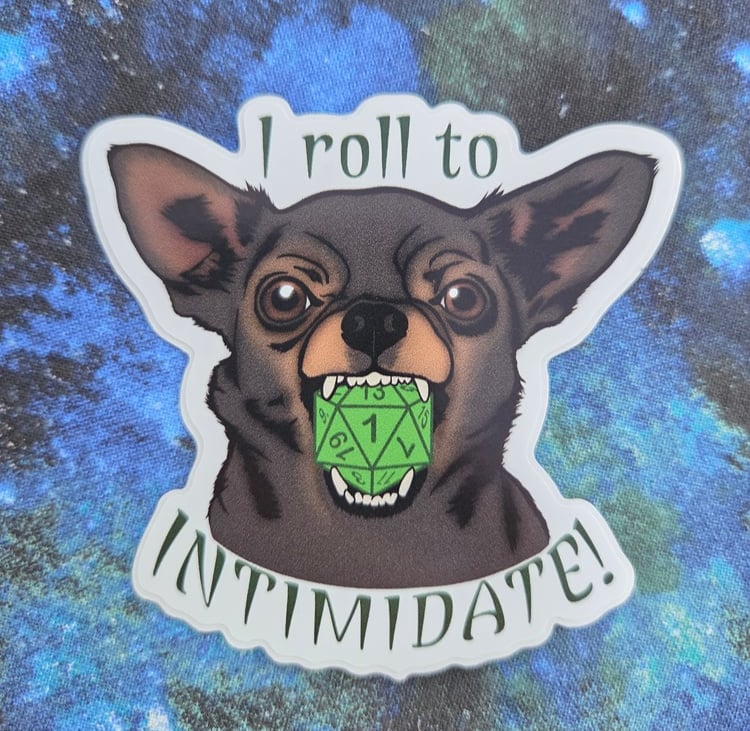 Image of Devil-dog Sticker