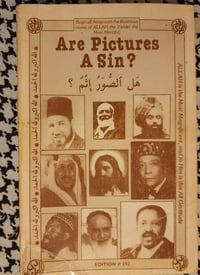 Are Pictures a Sin by Imaam Isa Al Haadi Al Mahdi