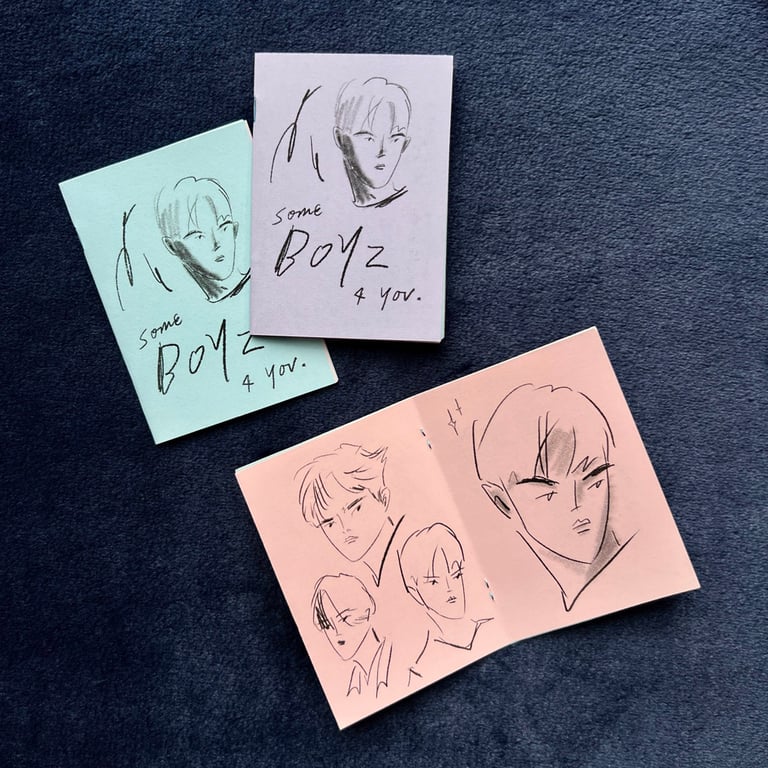 SOME BOYZ 4 U - MINI ZINE