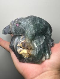 Image 21 of Platypus Fluorite Carving #2919