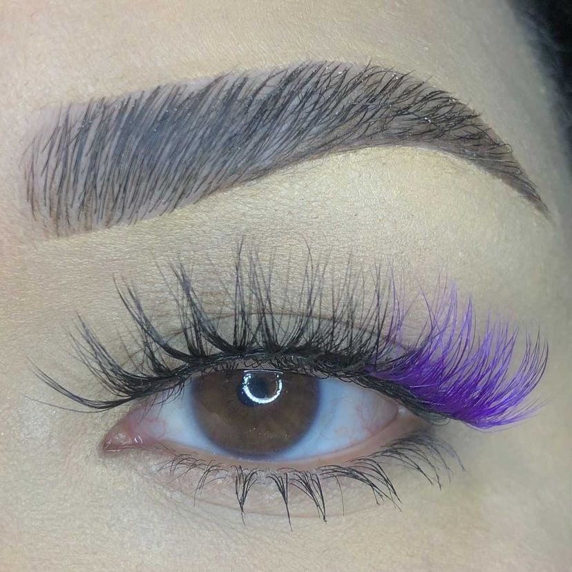 Image of Colored Lashes