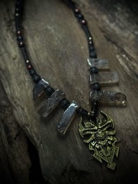 Diablo smoky quartz necklace 