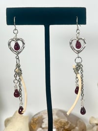 Image 2 of Bloody Valentine Earring Set 