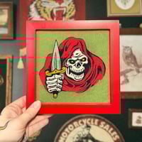 Image 1 of Bad news reaper embroidery