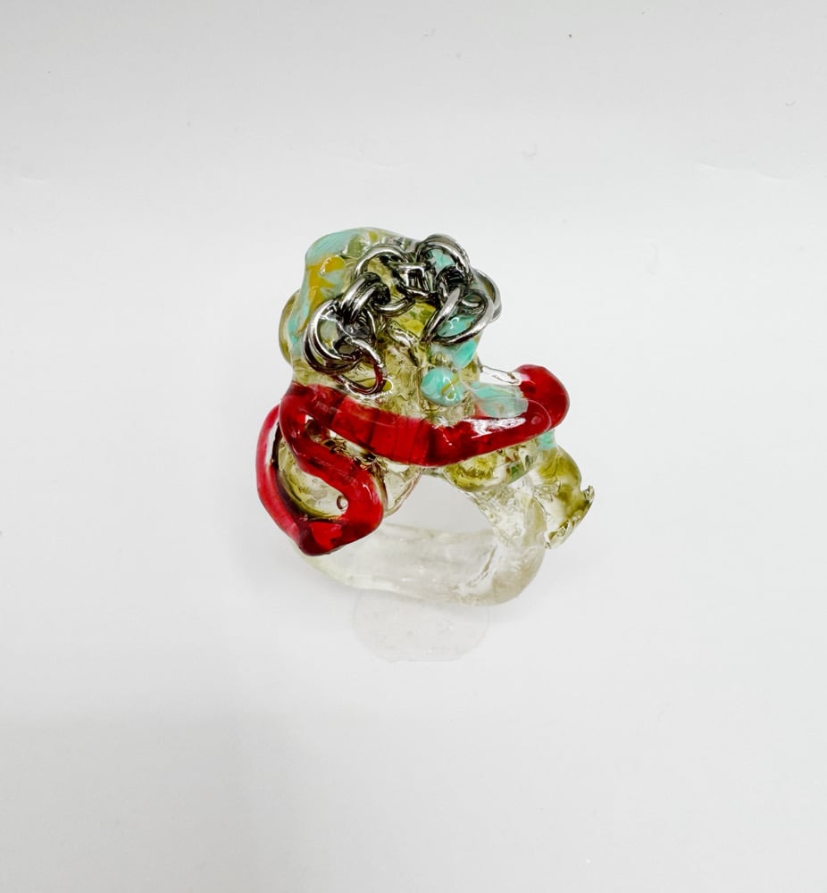 Image of red bottom ring