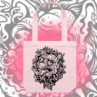 Image 2 of Acid Rat Emetic Art Tote Bag