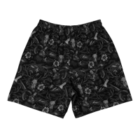 Image 2 of Frostbite Camo Unisex Athletic Shorts