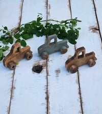 Image 1 of HANDMADE wooden car 