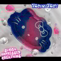 Pink & Blue Hello Kitty Tray