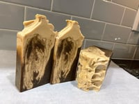 Image 3 of Big K Signature Soap!!!  Caffe latte caffeine exfoliant Soap.  Net wt 5oz