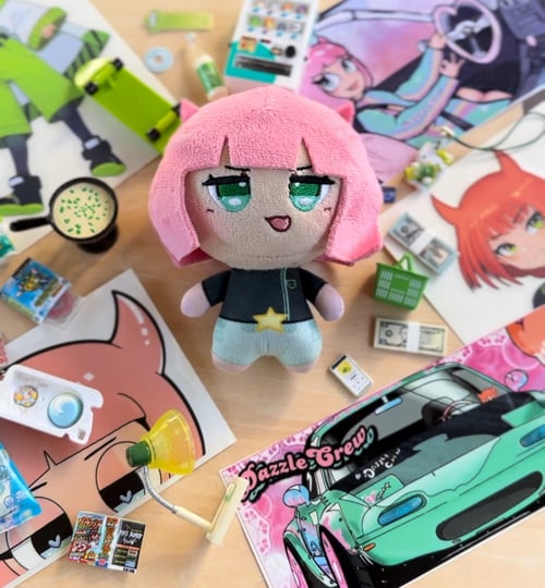 Image of (Pre-order) Demonica Plush Keychain 