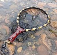 Image 1 of Deluxe Wooden Fly Fishing net