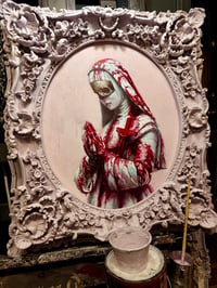 Image 2 of ‘NOW I LAY ME DOWN TO BLEED’ - 7 x 5” - Complimentary Double-Sided Print