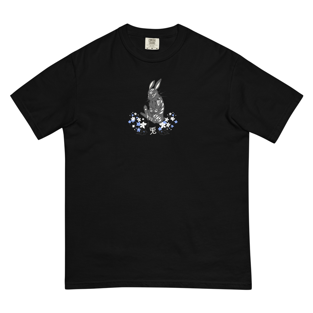 Image of Lunar New Year Rabbit garment-dyed heavyweight t-shirt