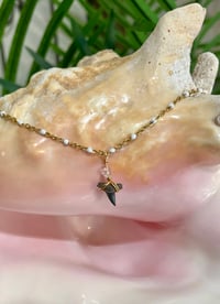 Image 2 of Shark Tooth Necklace ST113
