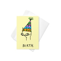 Image 3 of Greeting card BIRTH 