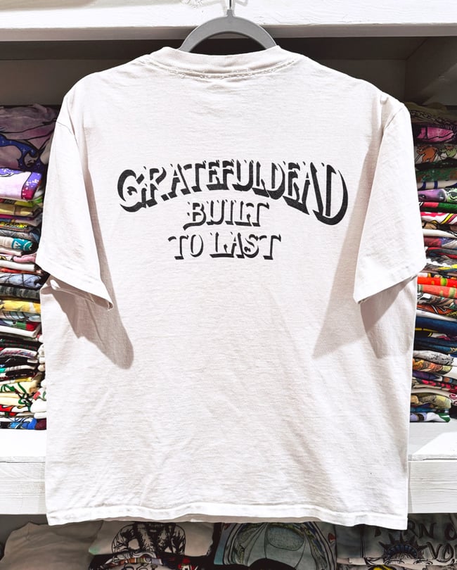 Grateful Dead 1989 ‘Built to Last’ T-Shirt - Size L