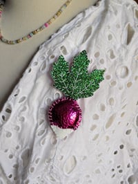 Image 1 of Radish Brooch