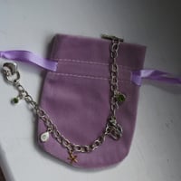 Image 1 of OM Charm Bracelet