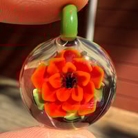 Fire Flower Pendant
