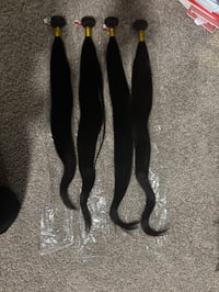 Image 2 of Brazilian| straight | Body wave| loose wave | 18,20,22”| 3 bundle deal 