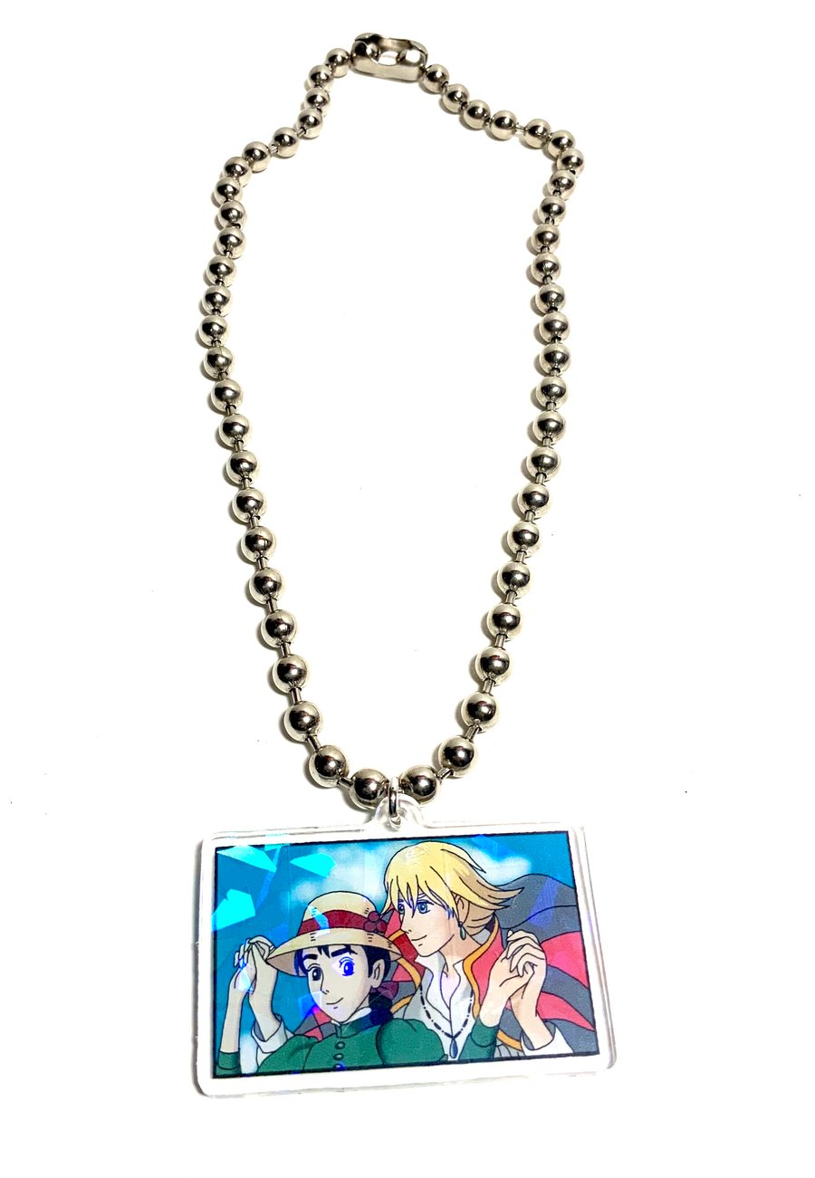 Image of Howl's Moving Castle Ball Chain Necklace