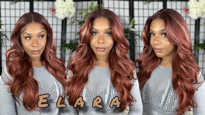 Image of Outre Melted Hairline Synthetic Lace Front Wig - Elara 💜