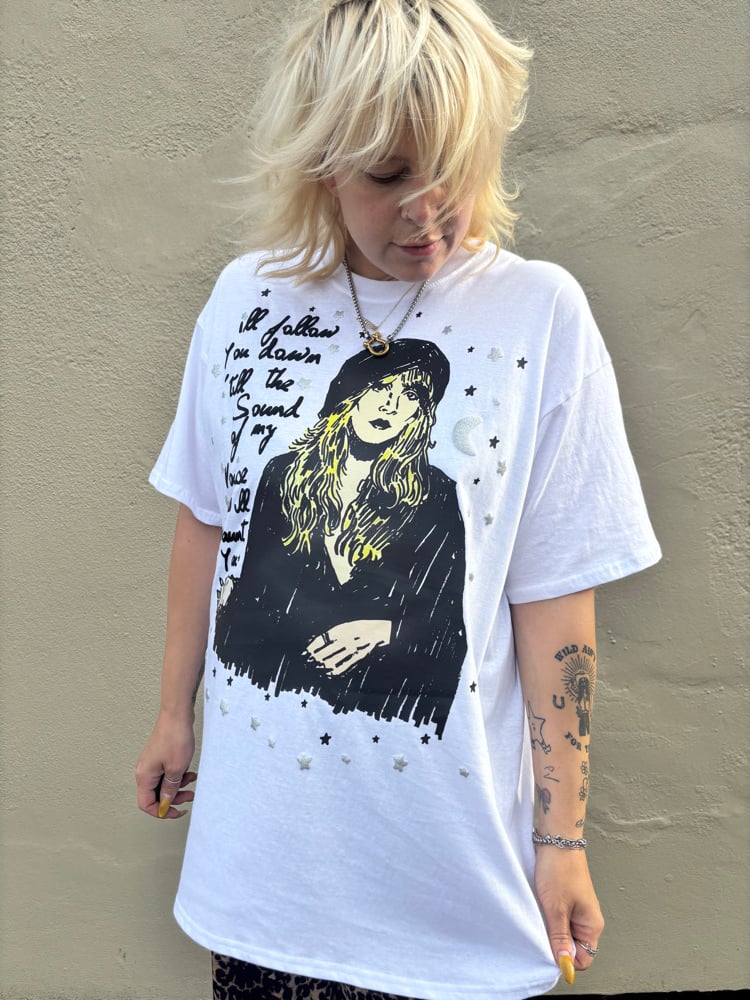 Image of Stevie nicks silver springs 3d tshirt 